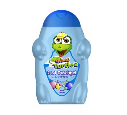 Colutti Turtles 2in1Duschgel&Shampoo - Niebieskie Słodycze 300 ml